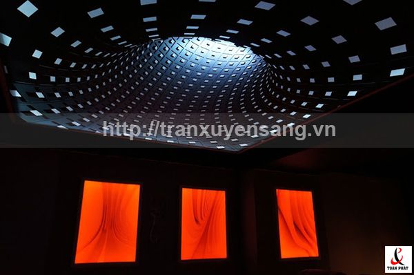 Giới thiệu về hệ thống đèn Led được sử dụng trong thiết kế và thi công trần xuyên sáng