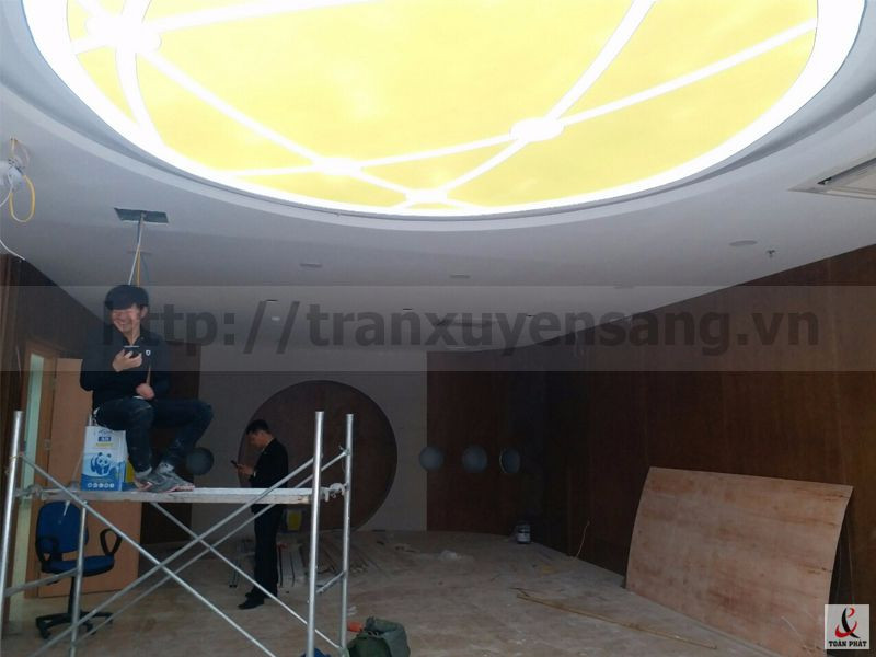 Dự án trần xuyên sáng tại Hà Đông