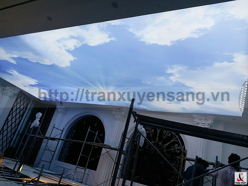 Dự án trần xuyên sáng biệt thự Tâm Villa - Trung Kính