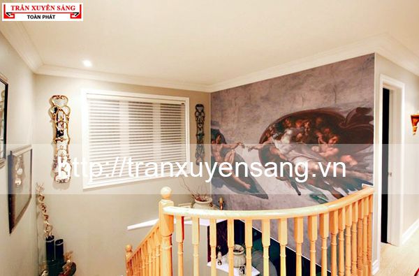 Mẫu tường xuyên sáng tại resort Flamingo