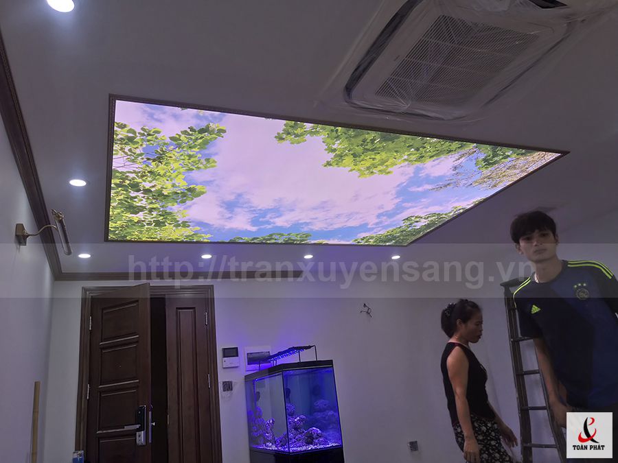 Kiểm tra bảng điều khiển hệ thống đèn LED