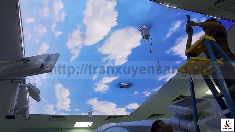 Trần xuyên sáng bầu trời tại Bệnh viện 108