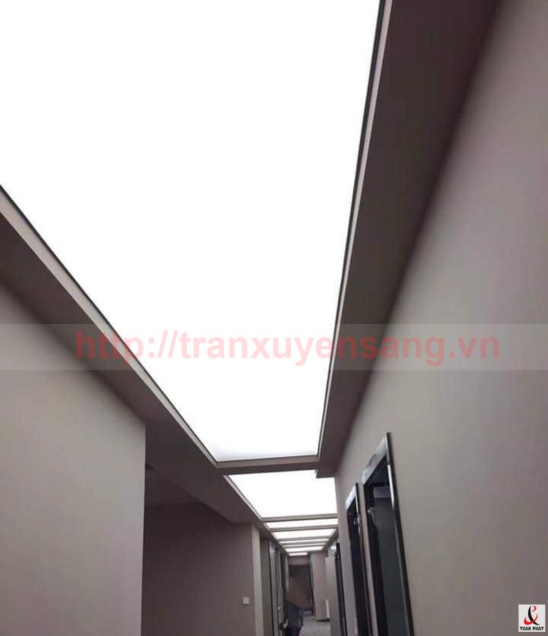 Công trình thi công trần xuyên sáng tại Củ Chi