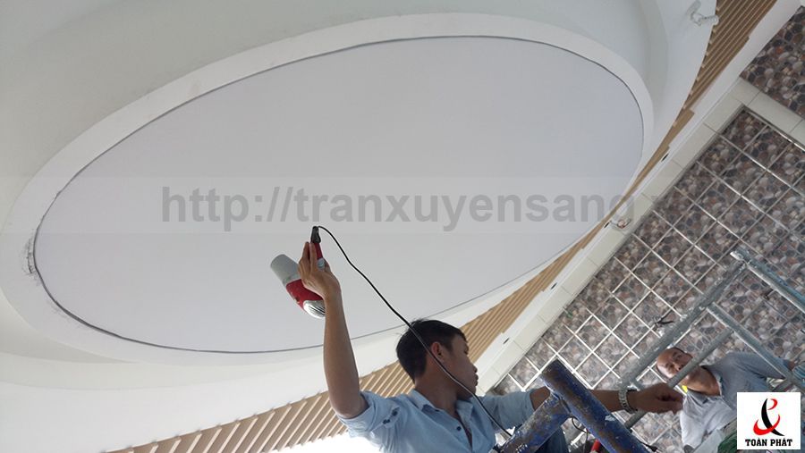 Dự án trần xuyên sáng tại nhà máy KIDO - Bắc Ninh