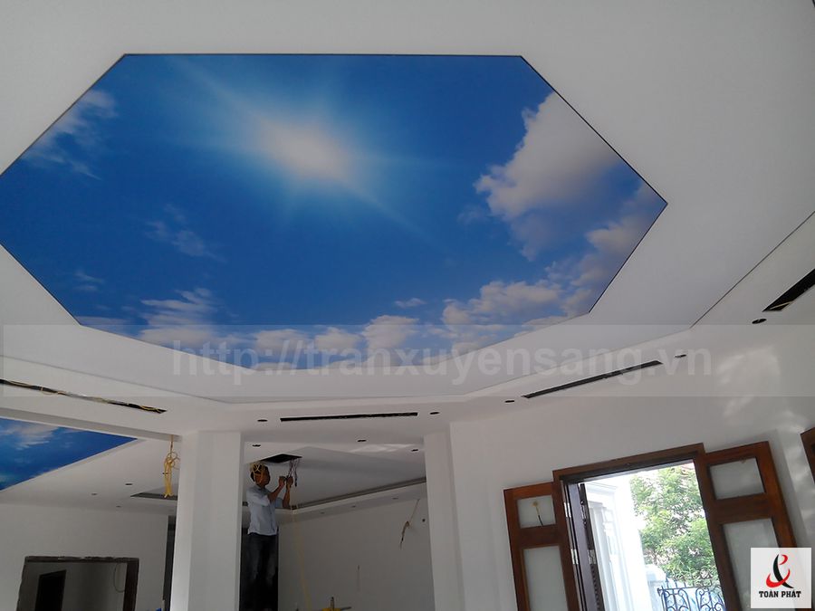 Hoàn thiện hệ điện cho trần xuyên sáng